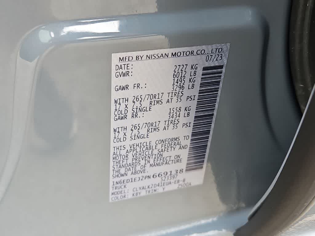 Thumbnail: 2023 Nissan Frontier - 40