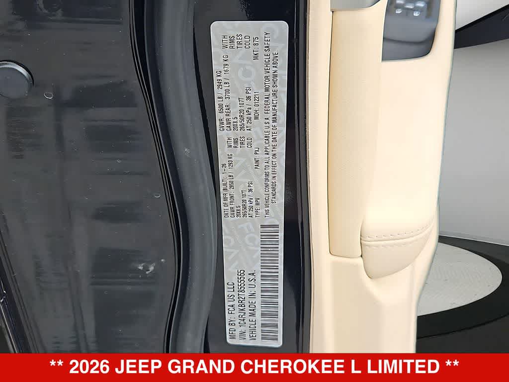Thumbnail: 2026 Jeep Grand Cherokee L - 37