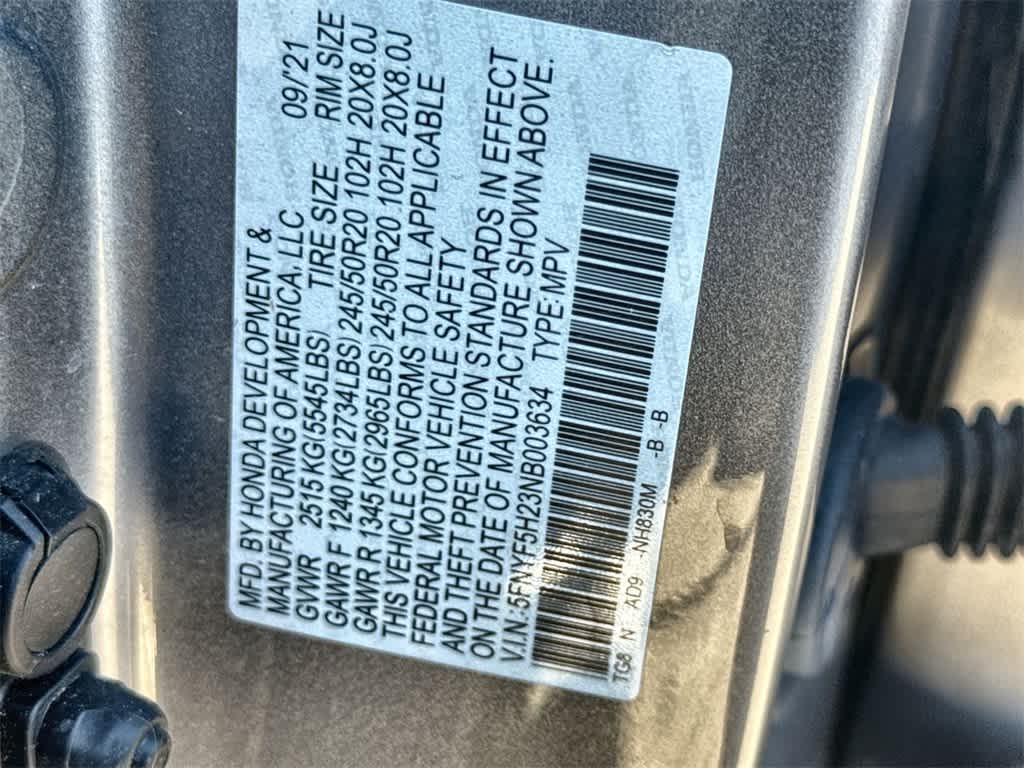 Thumbnail: 2022 Honda Pilot - 27