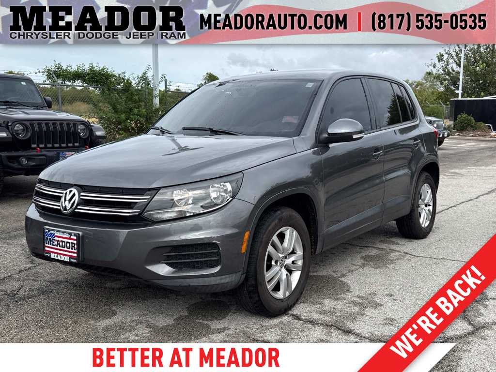Used 2013 Volkswagen Tiguan S with VIN WVGAV7AX6DW532801 for sale in Fort Worth, TX