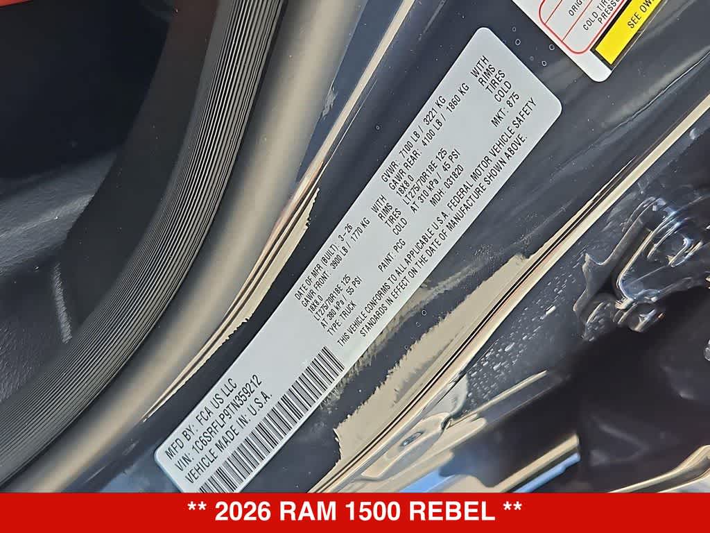 Thumbnail: 2026 RAM 1500 - 38
