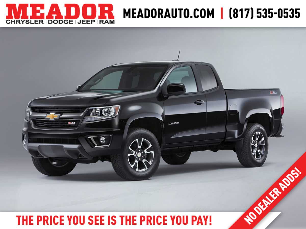 2017 Chevrolet Colorado Work Truck -
                  Fort Worth, TX