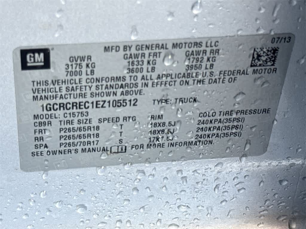 Thumbnail: 2014 Chevrolet Silverado 1500 - 24