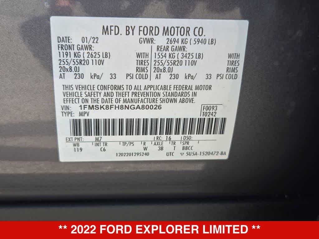 Thumbnail: 2022 Ford Explorer - 33