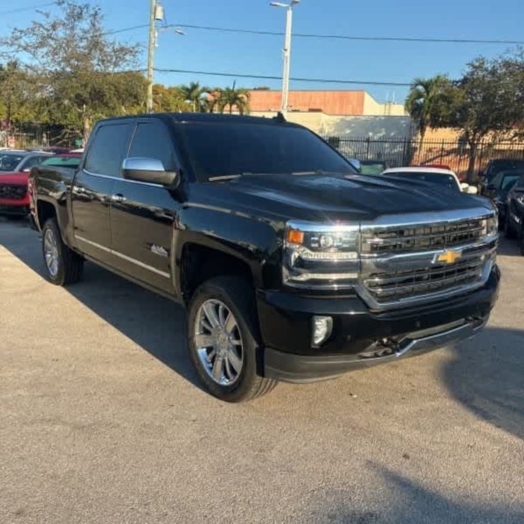 Used 2018 Chevrolet Silverado 1500 High Country Truck Crew Cab