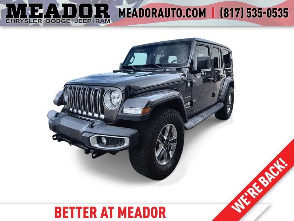 Used 2019 Jeep Wrangler Unlimited Sahara 4x4 SUV