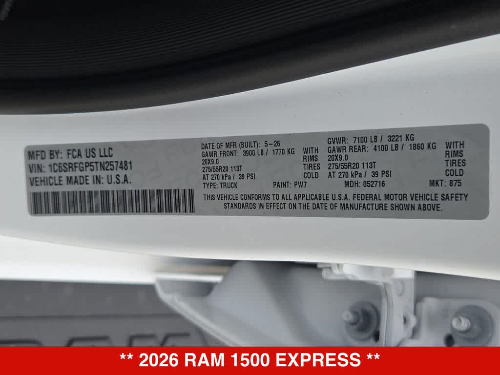 Thumbnail: 2026 RAM 1500 - 34