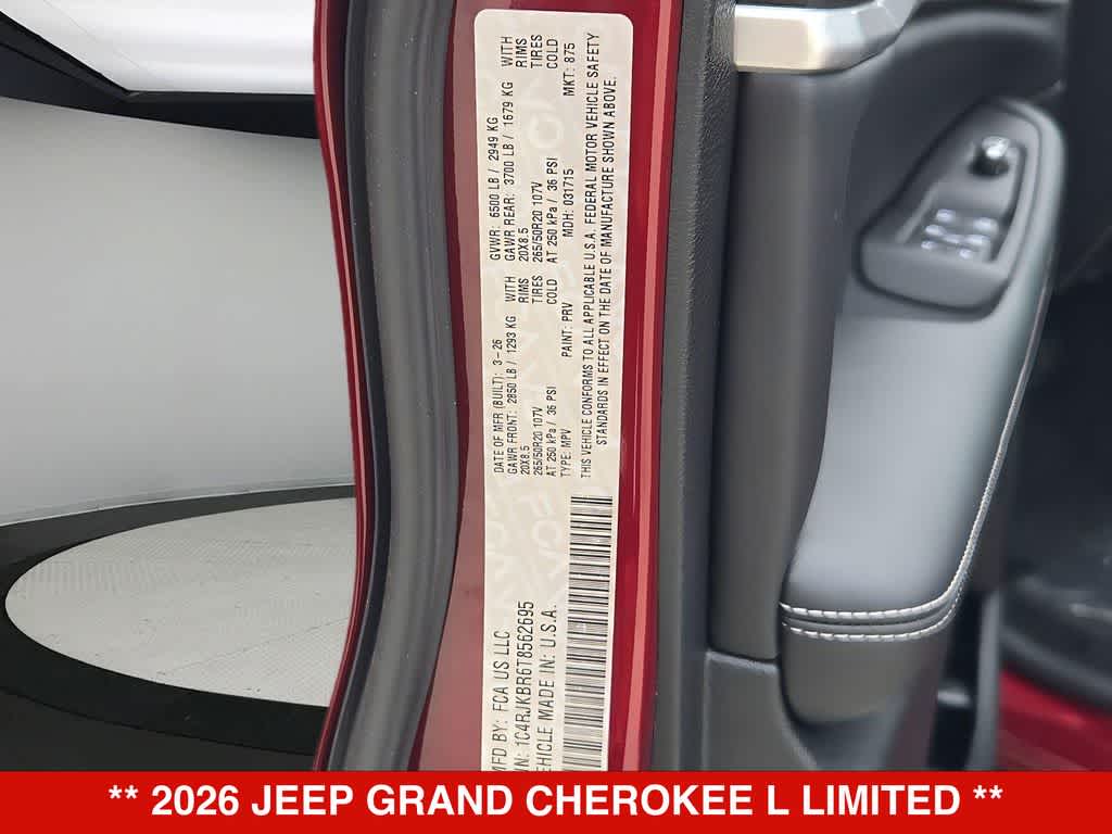 Thumbnail: 2026 Jeep Grand Cherokee L - 38