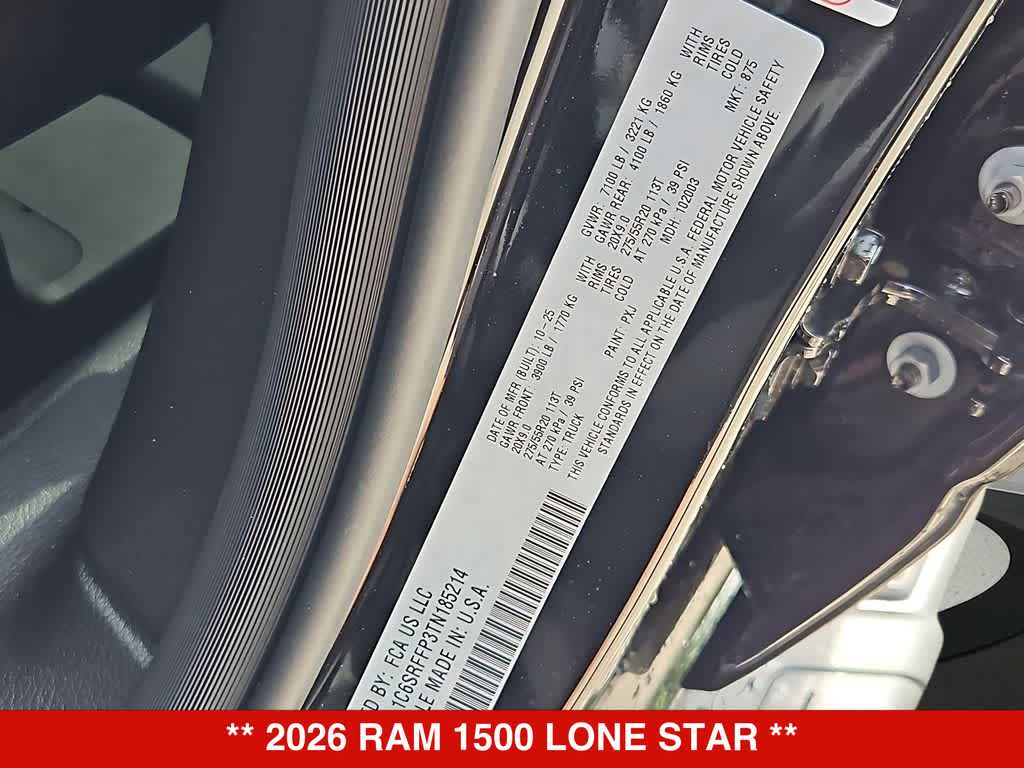 Thumbnail: 2026 RAM 1500 - 38
