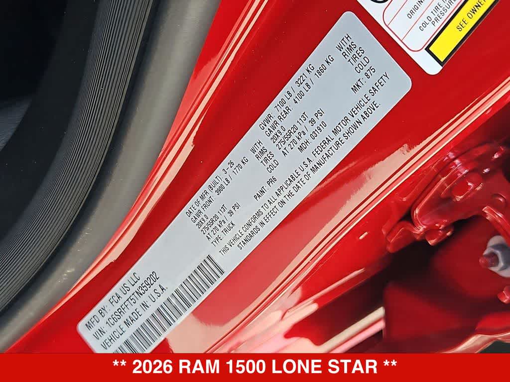 Thumbnail: 2026 RAM 1500 - 38