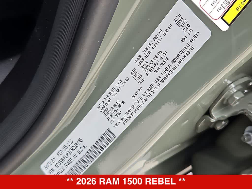 Thumbnail: 2026 RAM 1500 - 38