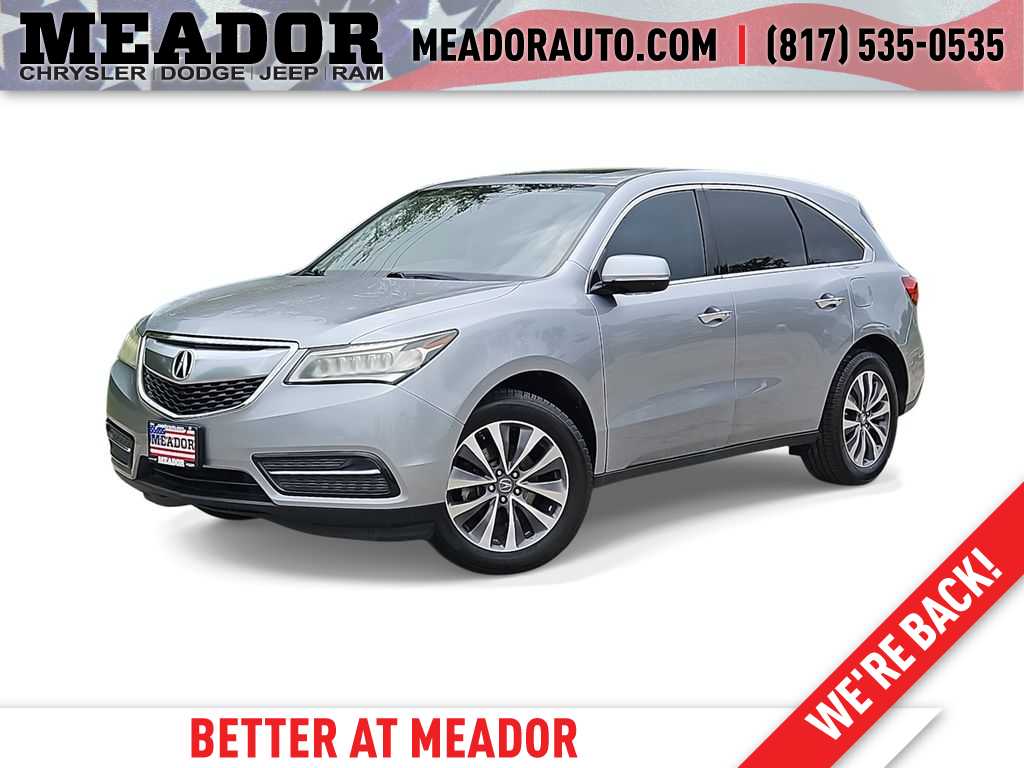 2016 Acura MDX Technology -
                  Fort Worth, TX