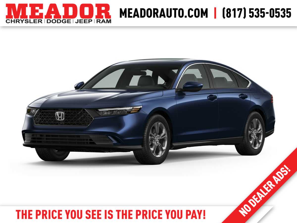 2024 Honda Accord EX Hero Image