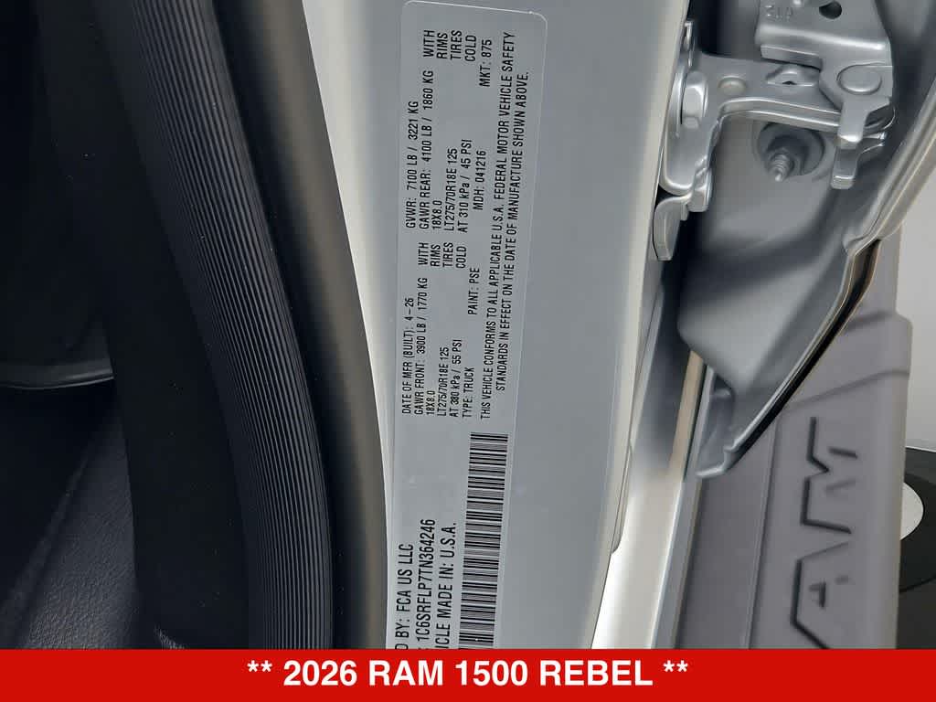 Thumbnail: 2026 RAM 1500 - 38