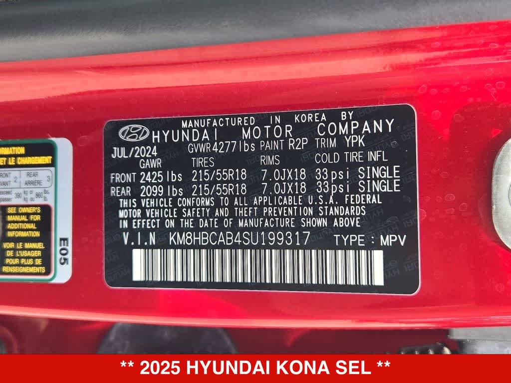 Thumbnail: 2025 Hyundai Kona - 33