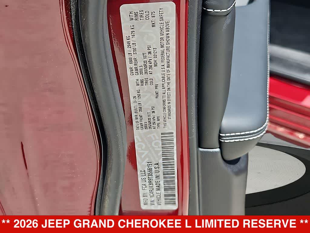 Thumbnail: 2026 Jeep Grand Cherokee L - 38