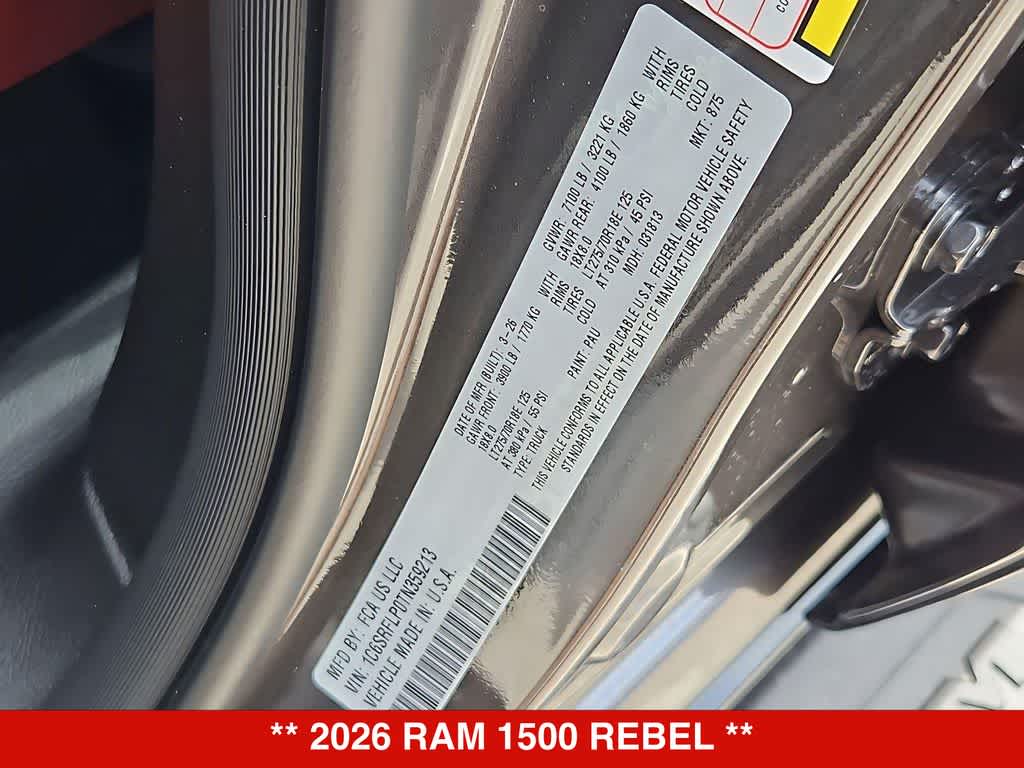 Thumbnail: 2026 RAM 1500 - 38