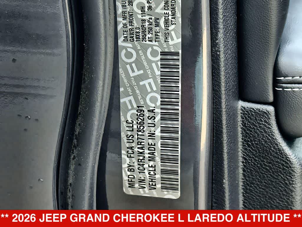 Thumbnail: 2026 Jeep Grand Cherokee L - 27