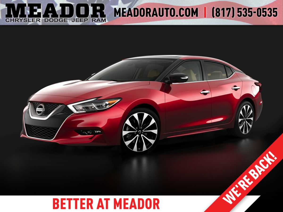 2016 Nissan Maxima Platinum -
                  Fort Worth, TX