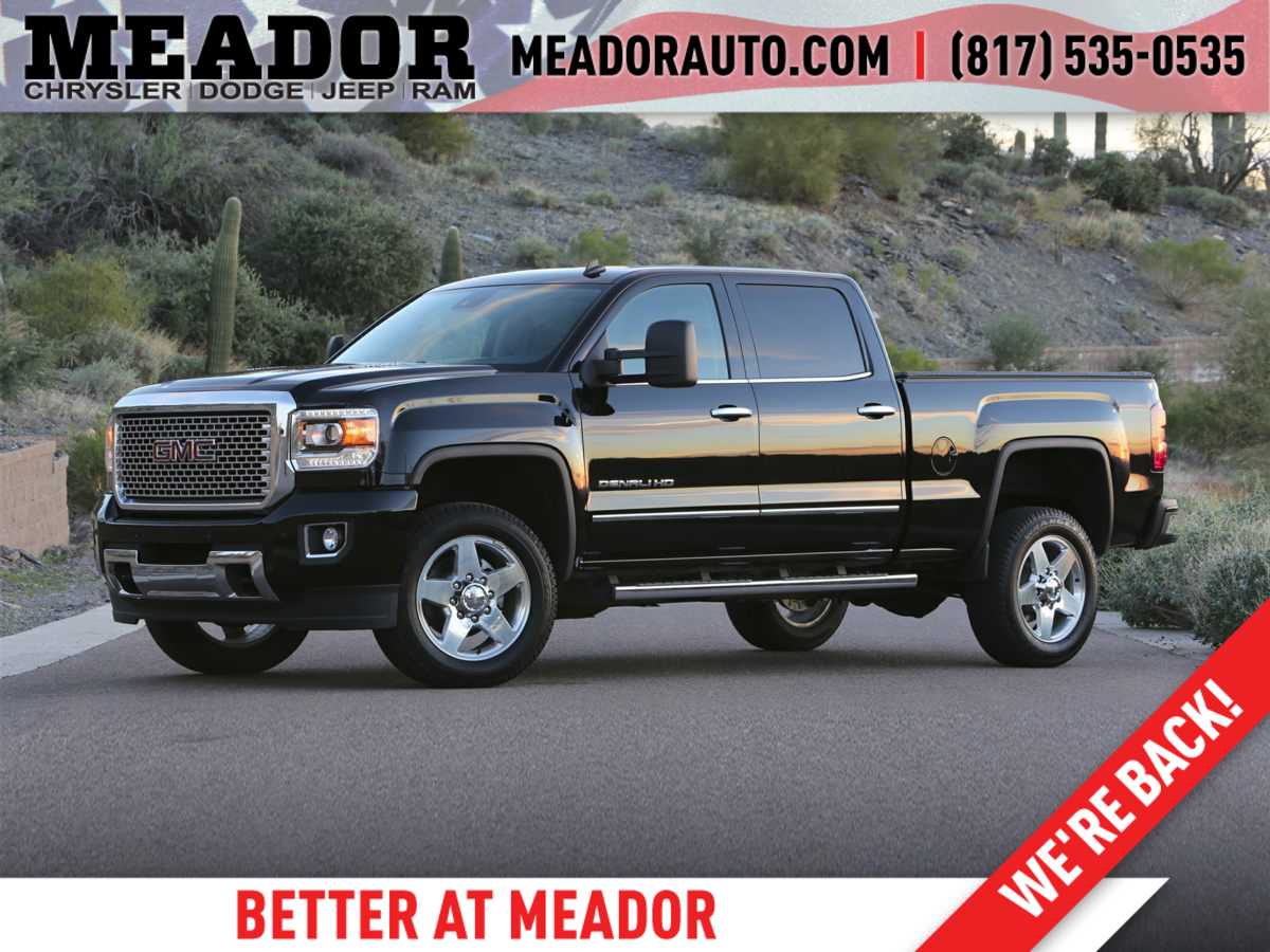 2016 GMC Sierra 2500 Denali -
                  Fort Worth, TX