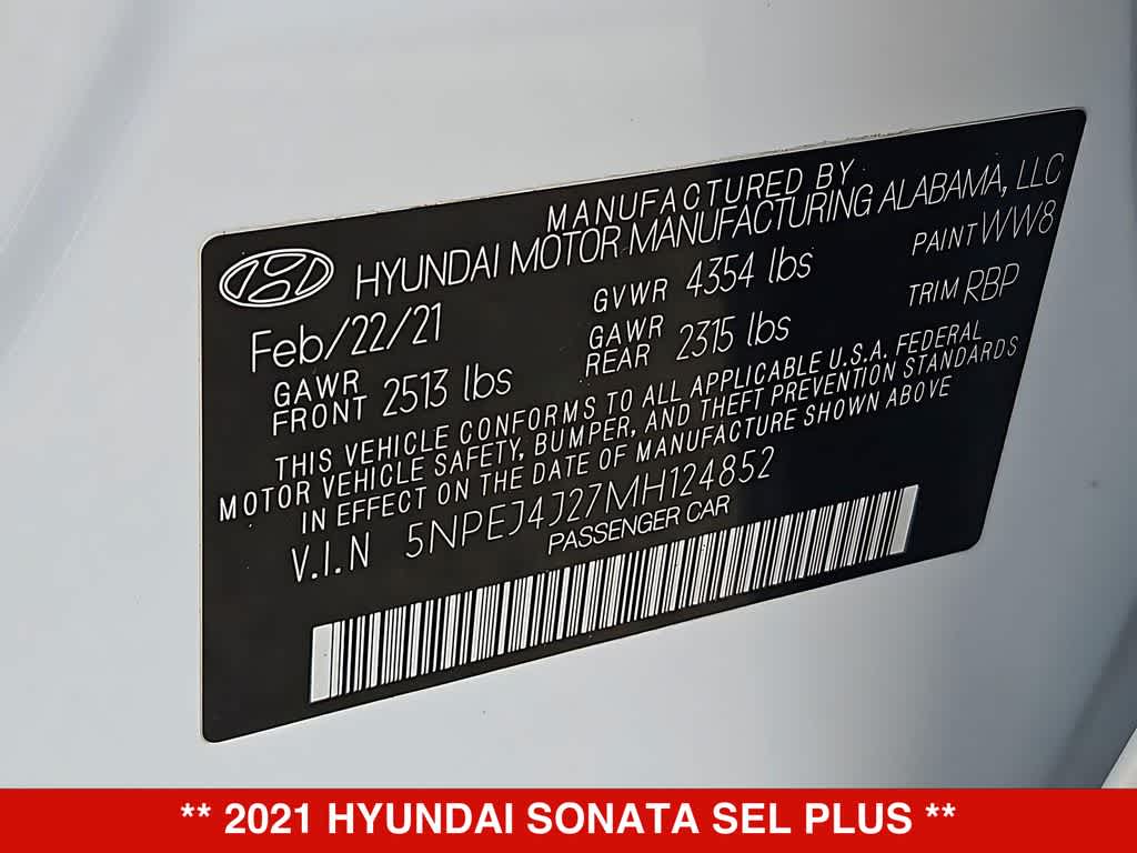 Thumbnail: 2021 Hyundai Sonata - 35