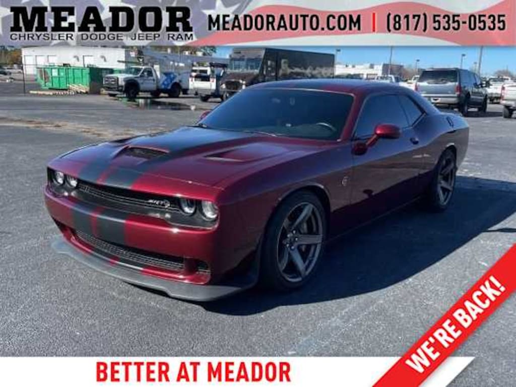 Used 2018 Dodge Challenger SRT Hellcat Coupe