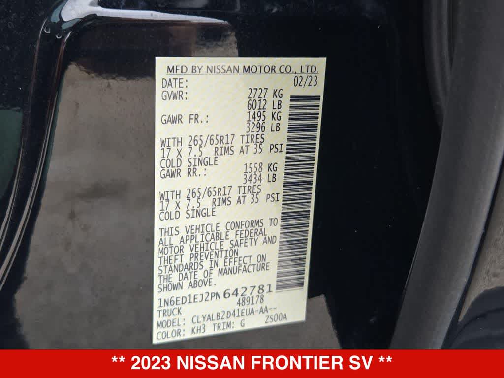 Thumbnail: 2023 Nissan Frontier - 34