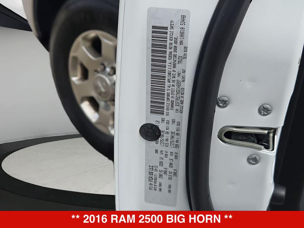 Thumbnail: 2016 RAM 2500 - 36