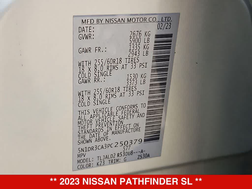 Thumbnail: 2023 Nissan Pathfinder - 36