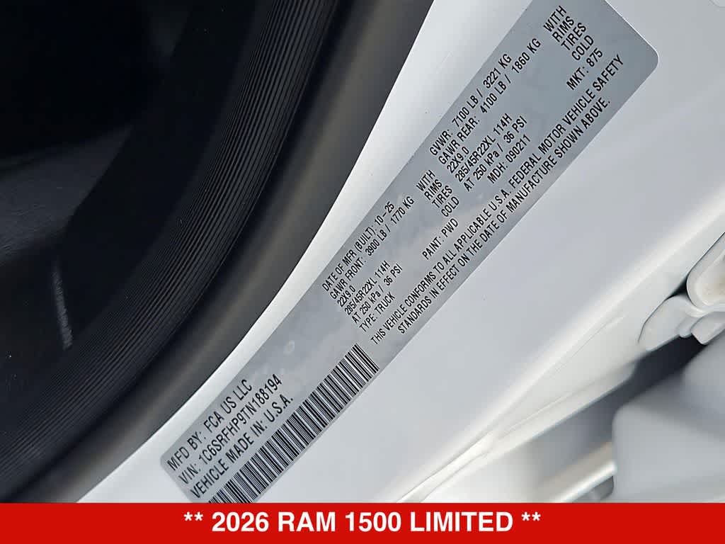 Thumbnail: 2026 RAM 1500 - 40