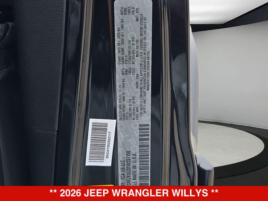 Thumbnail: 2026 Jeep Wrangler - 36