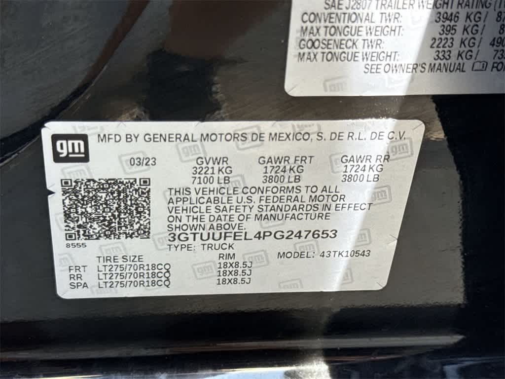 Thumbnail: 2023 GMC Sierra 1500 - 23
