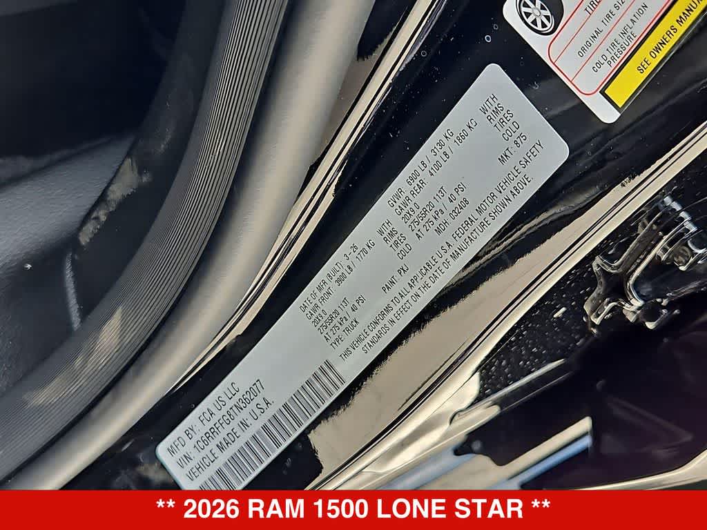 Thumbnail: 2026 RAM 1500 - 38