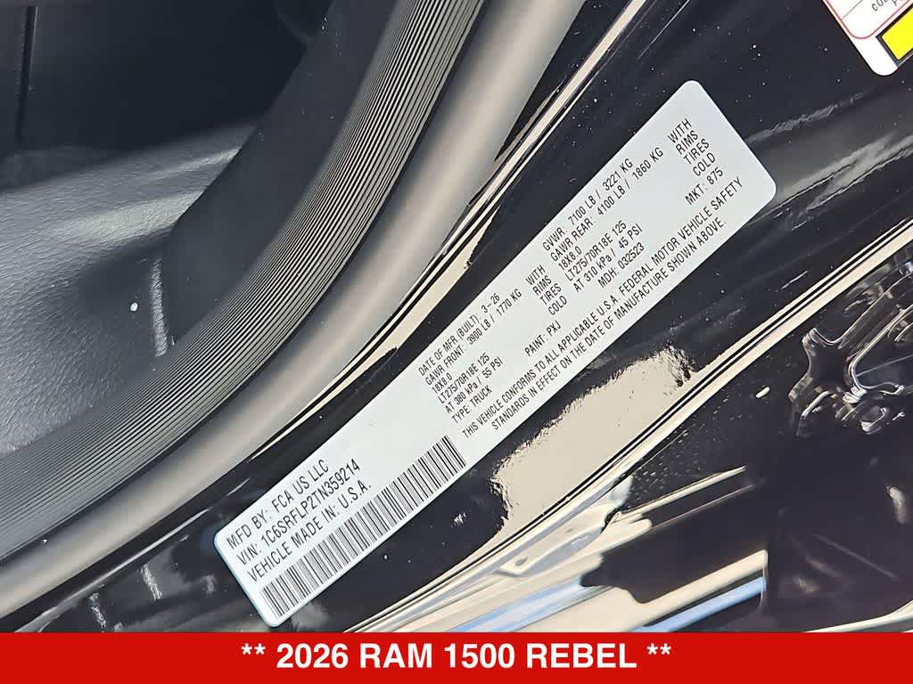 Thumbnail: 2026 RAM 1500 - 38