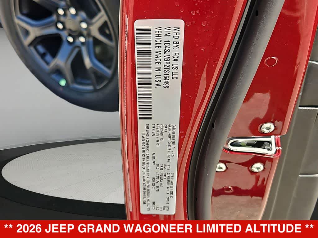 Thumbnail: 2026 Jeep Grand Wagoneer - 36