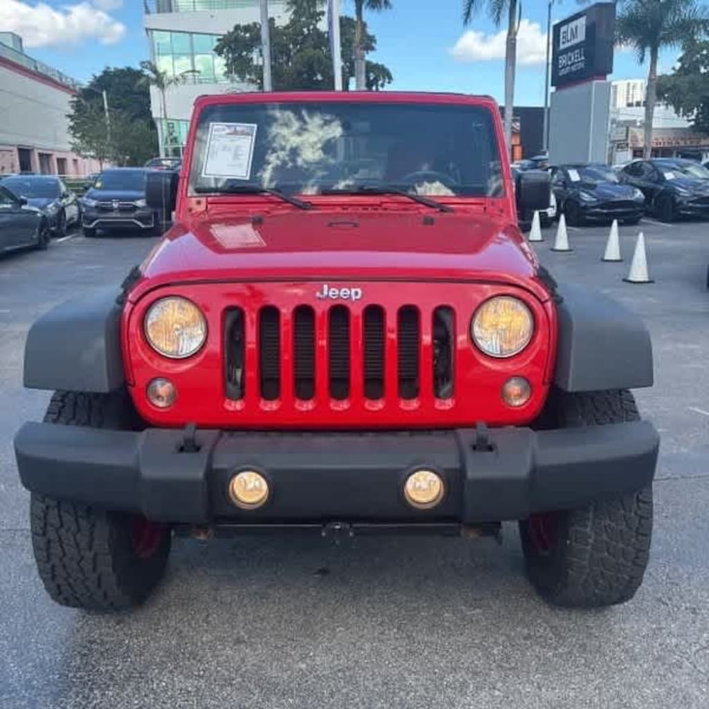 Used 2015 Jeep Wrangler Unlimited Sport 4x4 SUV