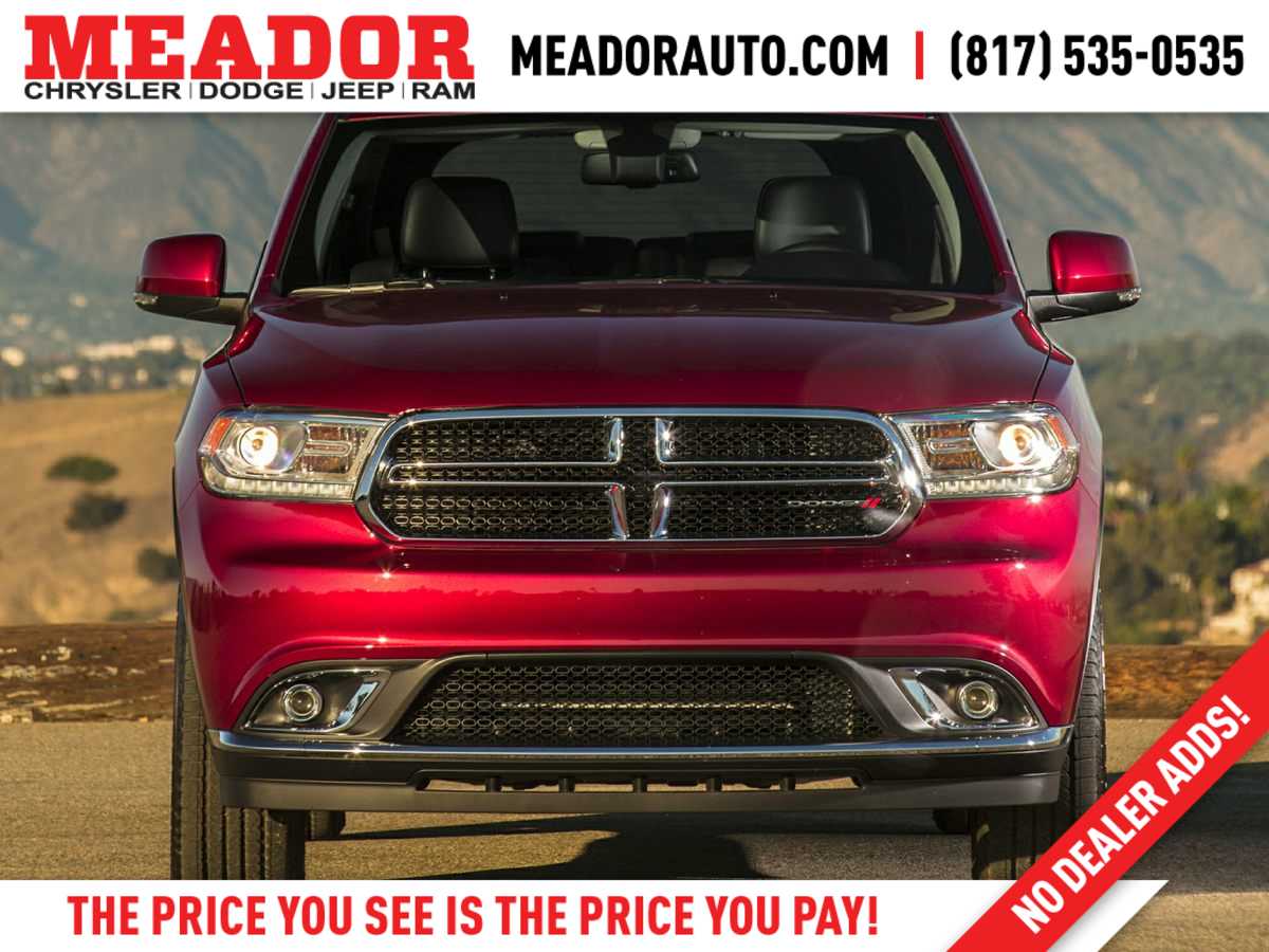 2017 Dodge Durango SXT -
                  Fort Worth, TX
