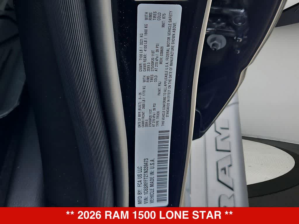 Thumbnail: 2026 RAM 1500 - 37