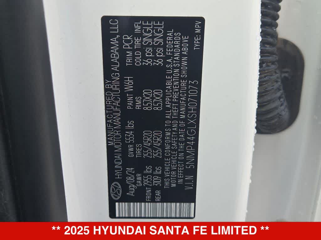 Thumbnail: 2025 Hyundai Santa Fe - 37