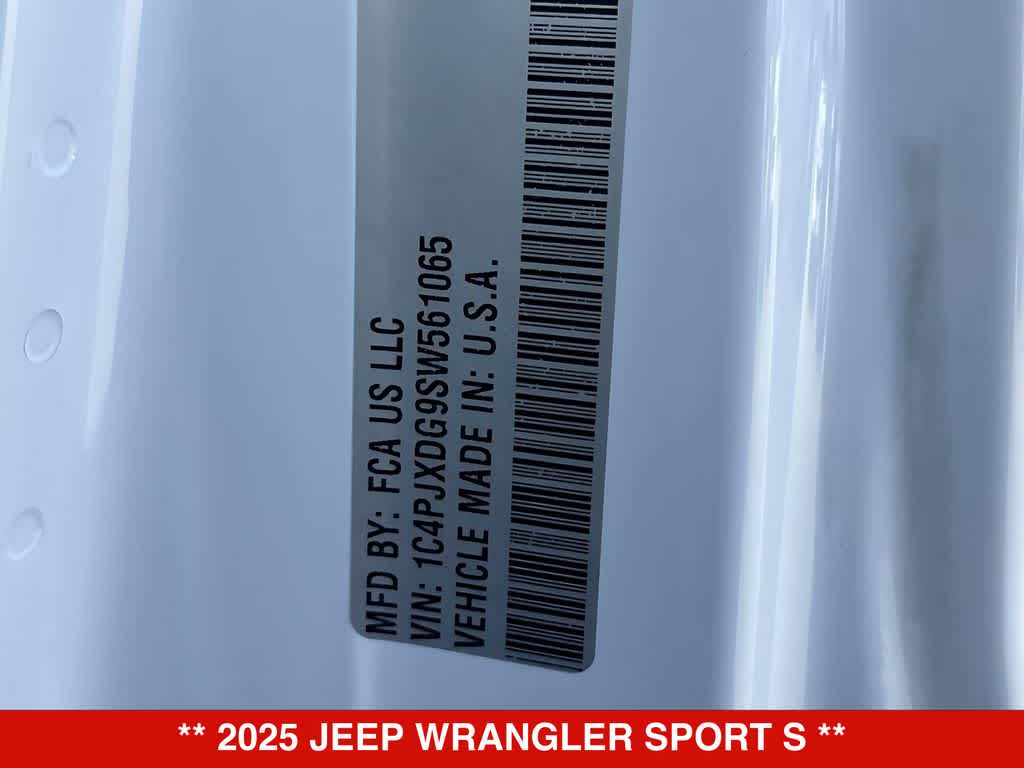 2025 Jeep Wrangler 4-Door Sport S - Photo 24
