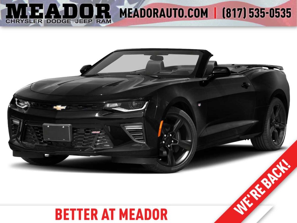 Used 2017 Chevrolet Camaro 2SS Convertible