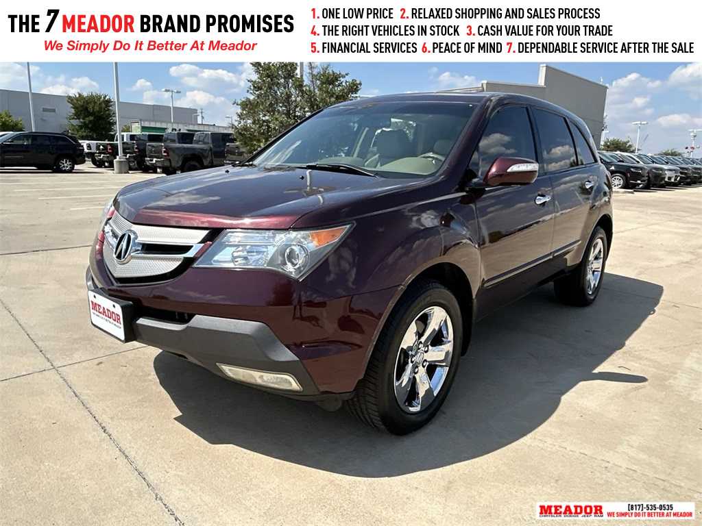 2009 Acura MDX Technology -
                Fort Worth, TX