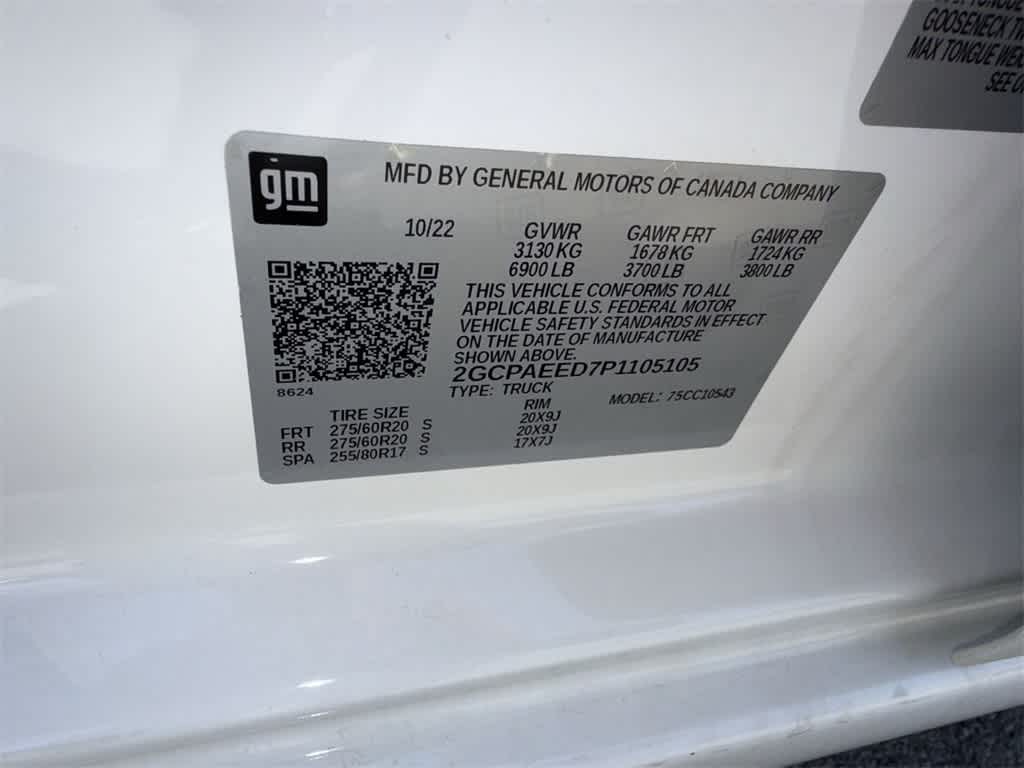 2023 Chevrolet Silverado 1500 LTZ 24