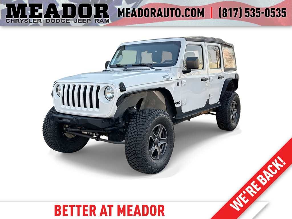 Used 2019 Jeep Wrangler Unlimited Sport 4x4 SUV