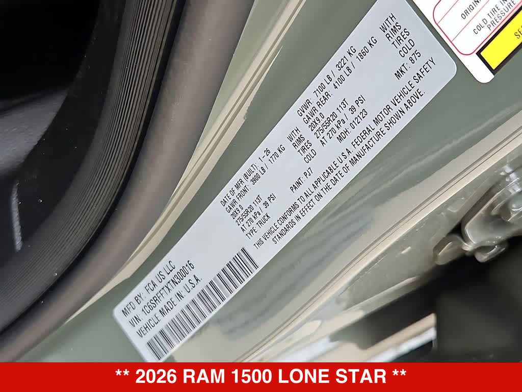 Thumbnail: 2026 RAM 1500 - 38
