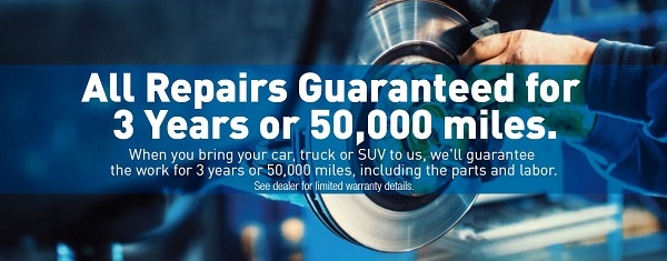 Tire Repairs Guaranteed - Lithia VW of Medford