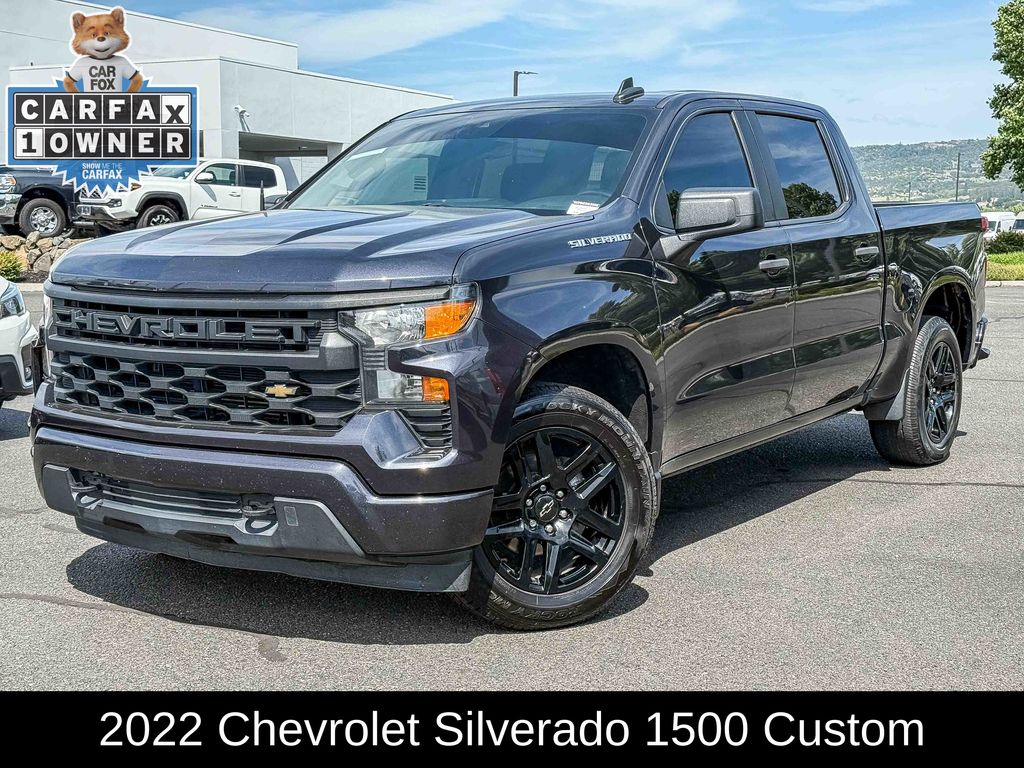 2022 Chevrolet Silverado 1500 Custom Crew Cab Short Box's photo