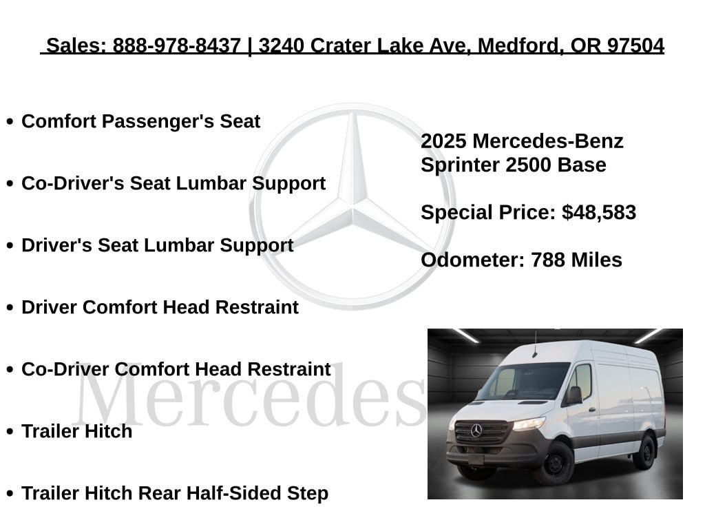 2025 Mercedes-Benz Sprinter Cargo Van Base - Photo 20