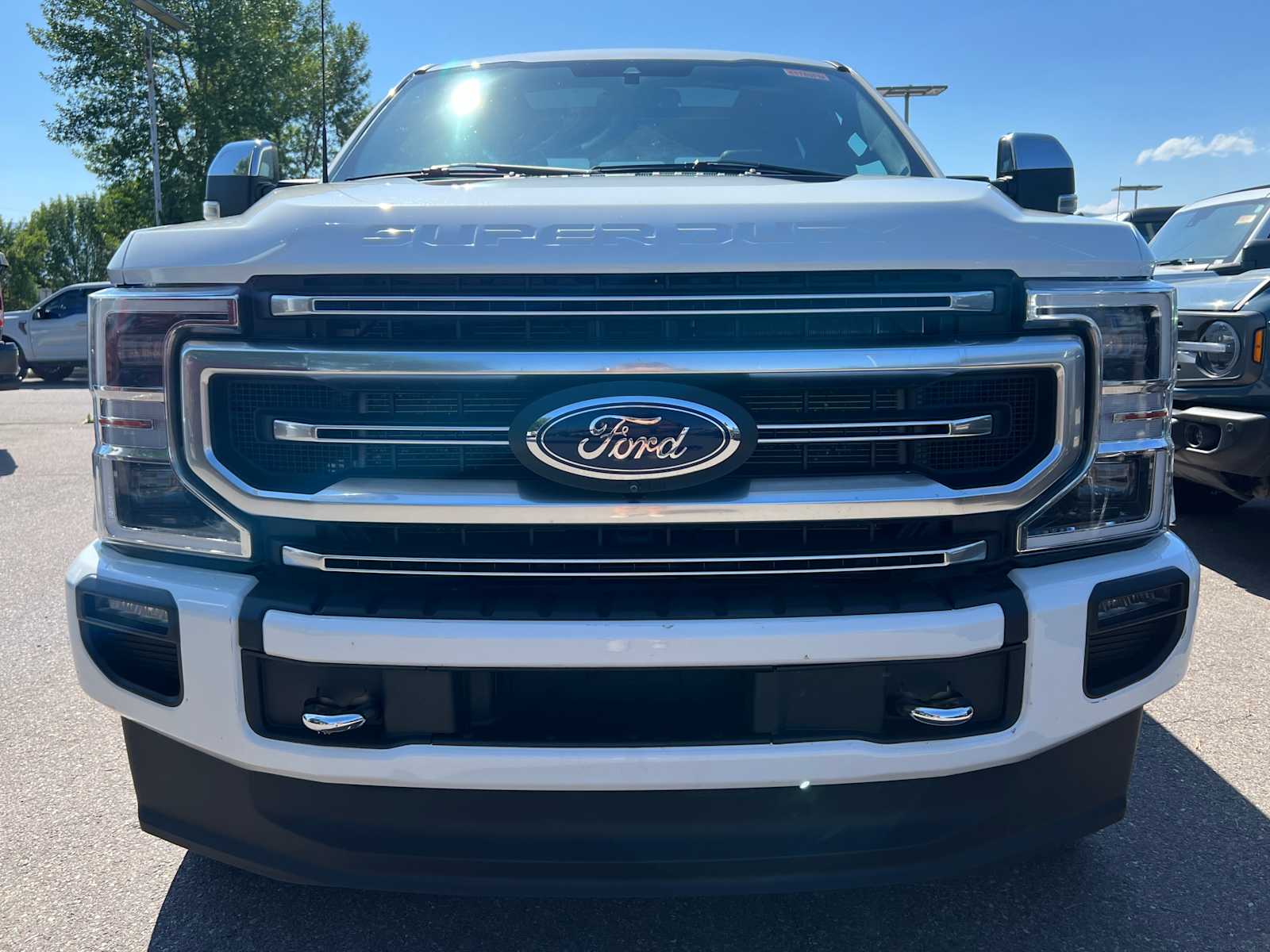 Used 2022 Ford F-350 Super Duty Platinum with VIN 1FT8W3BT1NEE10035 for sale in Missoula, MT