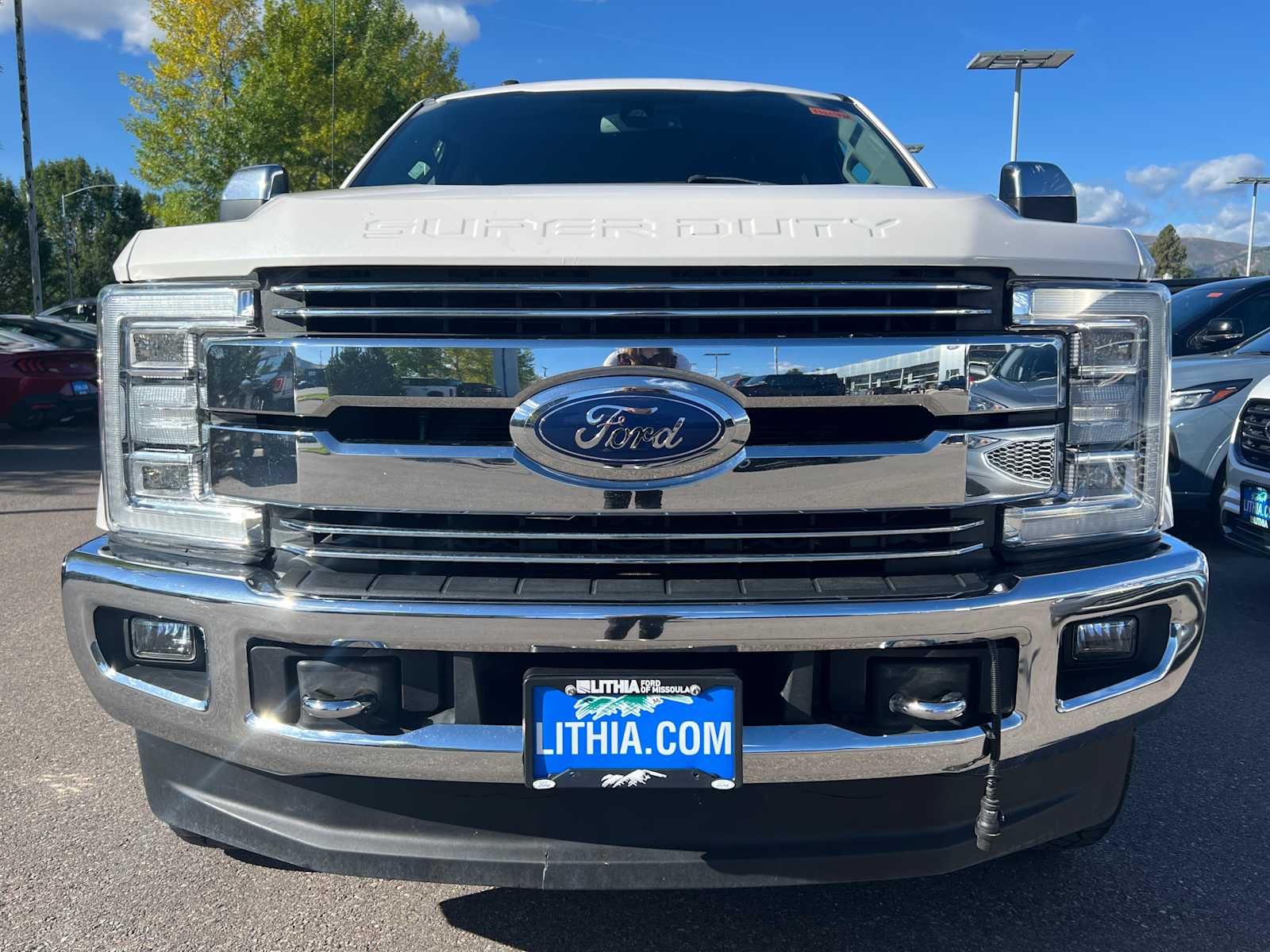 Used 2018 Ford F-250 Super Duty Lariat with VIN 1FT7W2B62JEB01250 for sale in Missoula, MT